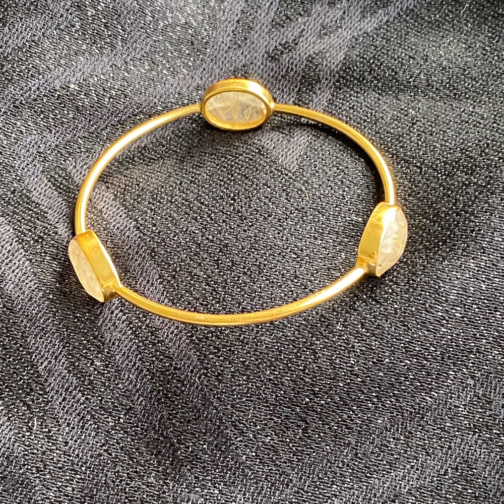 Golden Rutile Women Bangle - Picture 3 of 7